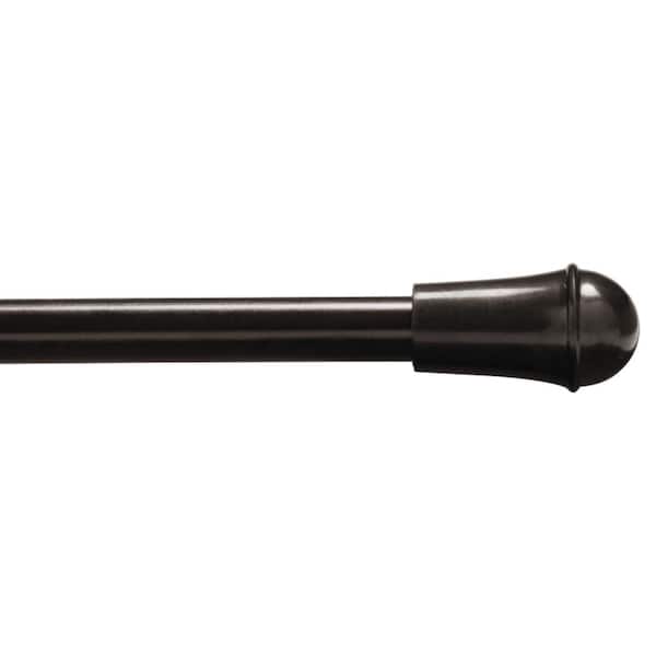 28 in.-48 in. Single Cafe Curtain Rod in Oil Rubbed Bronze