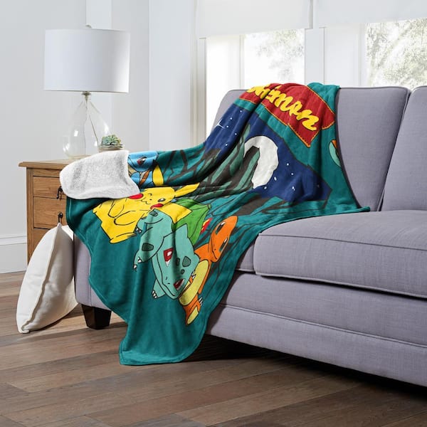 THE NORTHWEST GROUP Pokemon Under Stars Mink Sherpa Multicolor