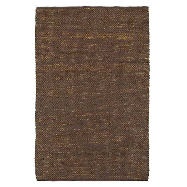 Brown 9 ft. x 12 ft. Trellis Area Rug