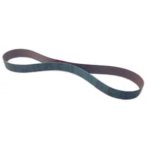 1 in. x 30 in. 1500 Grit Aluminum Oxide Cloth Reinforced Film-Sanding Belts (10-Pack)