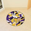 FANMATS Baltimore Ravens Patterned 2 ft. x 2 ft. XFIT Round Area Rug 23207  - The Home Depot