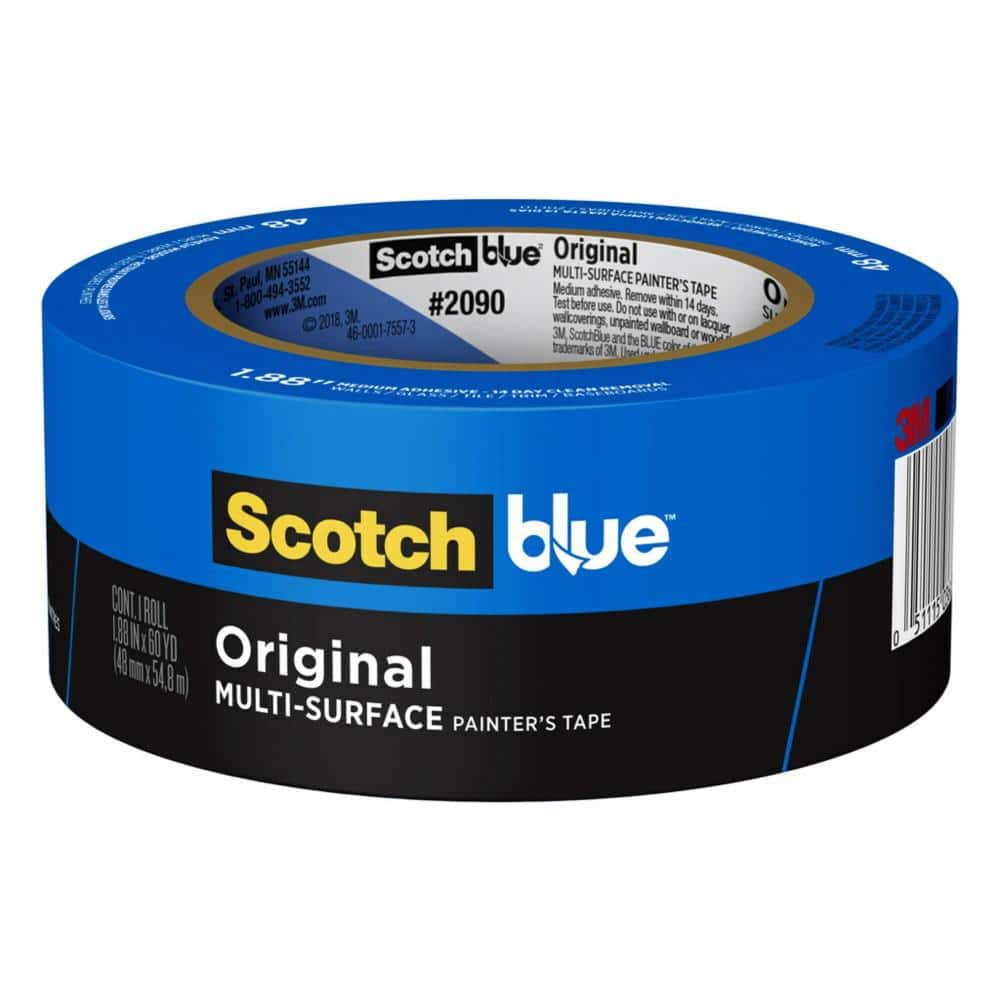 Color Tape Machine2.0 Mil, 2'' x 110 yds, Blue Tape - The Box Station
