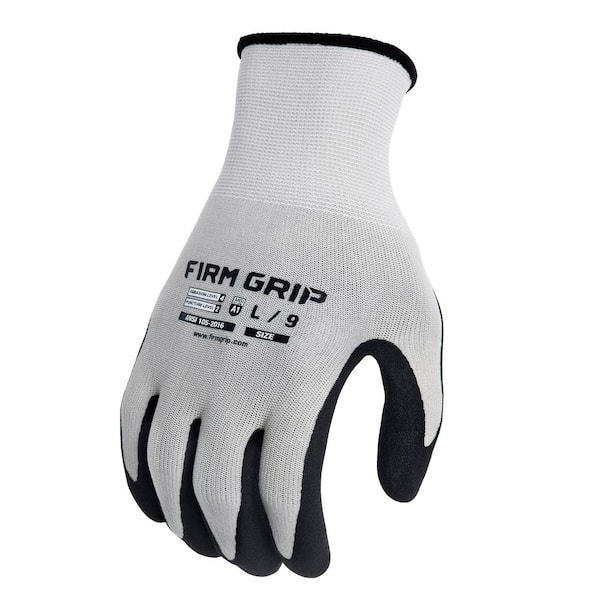 FIRM GRIP Large Nitrile Coated Work Gloves (10 Pack) 5510-16 - The Home  Depot