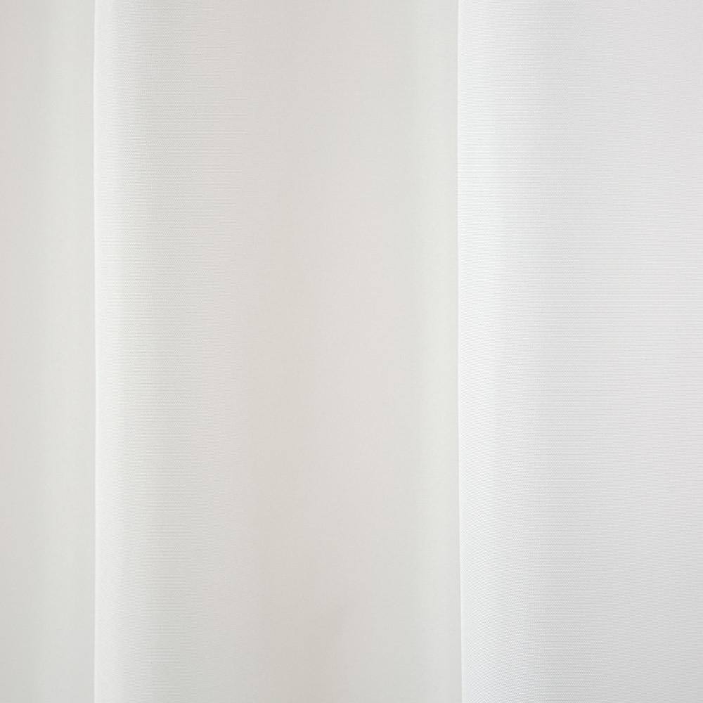 Winter White Polyester Light Filtering Grommet Curtain Panels, 54"x108"