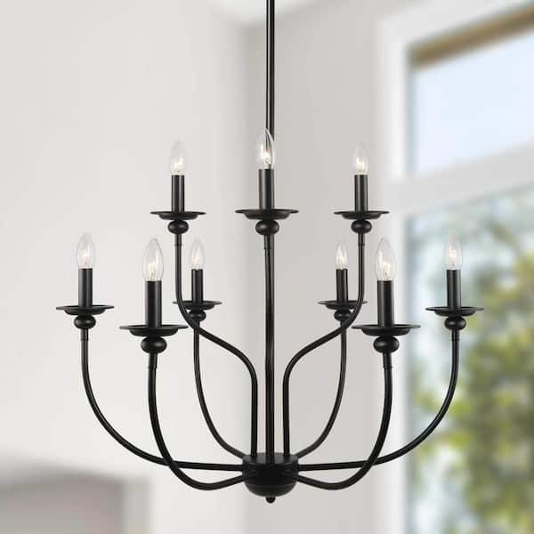 2 tier farmhouse chandelier