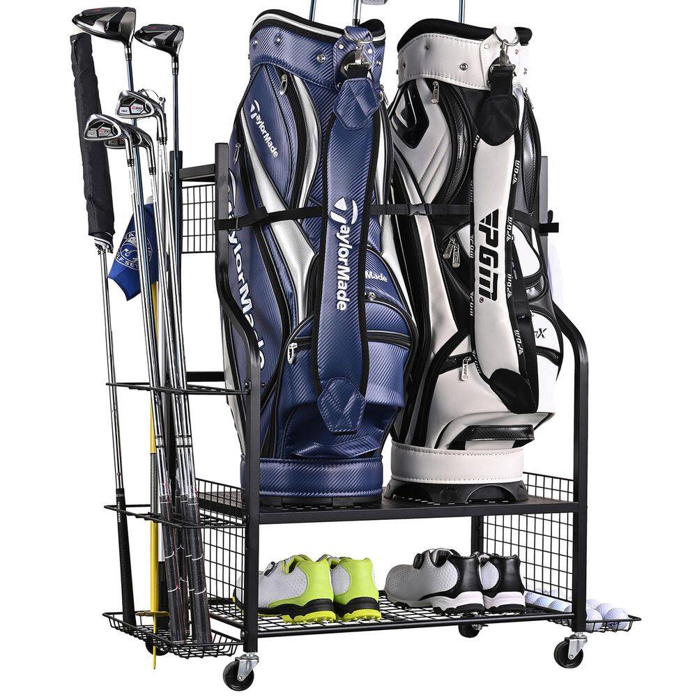 Extra Large Golf Bag Storage Stand and Equipment Rack price history on PriceWatchPro