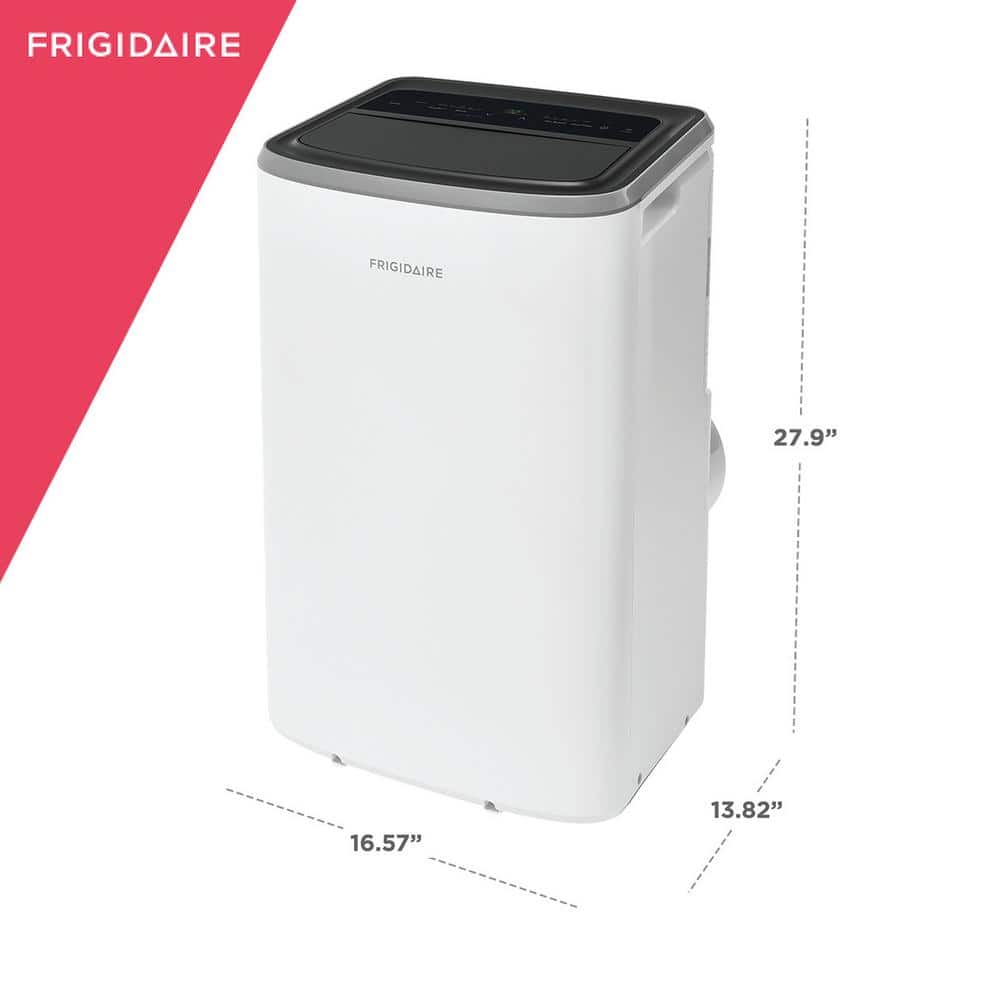 Frigidaire White 12,000 BTU Portable Air Conditioner with Remote