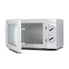 Commercial CHEF 0.6 cu. ft. Countertop Microwave White CHM660W - The Home  Depot