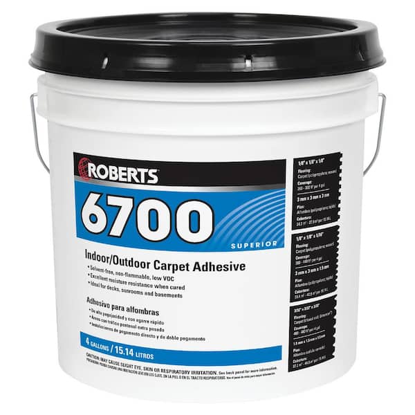 ROBERTS 4 Gal. Indoor/Outdoor Carpet and Artificial Turf Adhesive