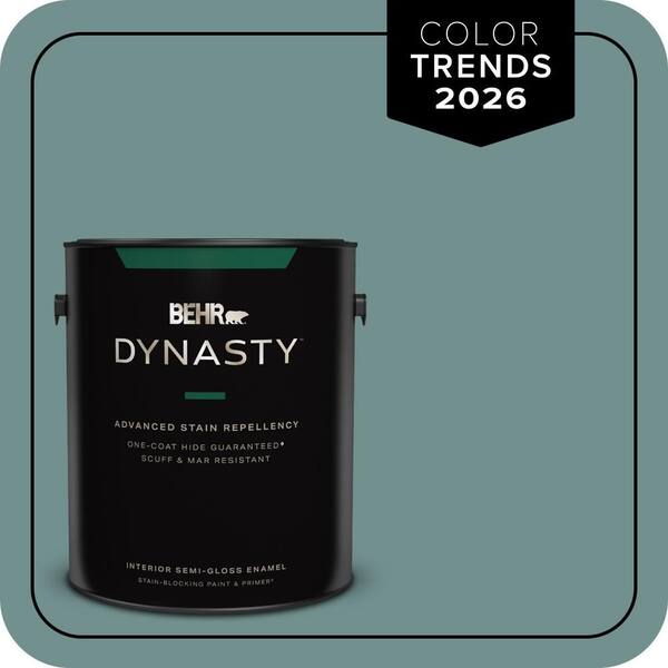 1 gal. #PPU12-03 Dragonfly One-Coat Hide Semi-Gloss Enamel Interior Stain-Blocking Paint & Primer