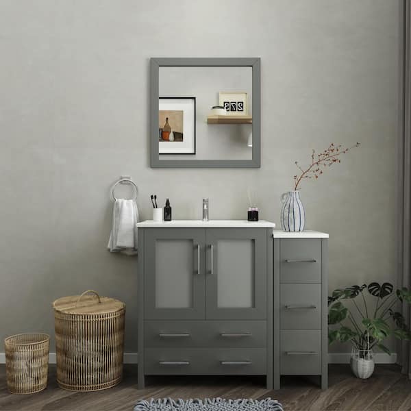 Vanity Art Brescia 42 in. W x 18 in. D x 36 in. H Bathroom Vanity