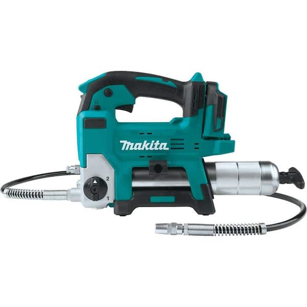 Makita 18V LXT Lithium-Ion Grease Gun with bonus 18-Volt LXT Lithium-Ion 3.0Ah Battery and 18V LXT Adapter for XGT Chargers