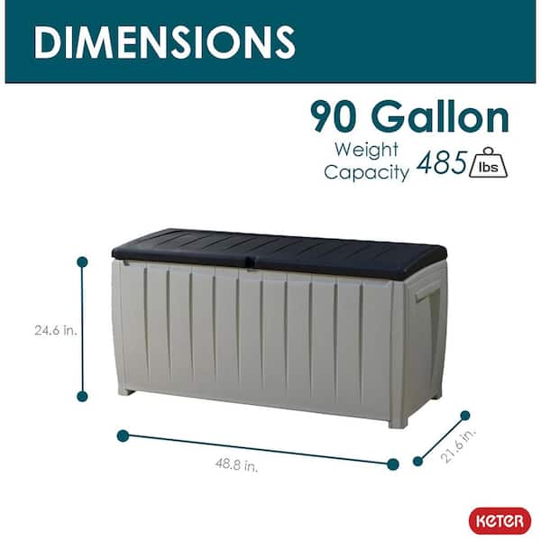 訳アリ特価　KETER DECK BOX ケター 454L 訳アリ特価KETER DECK BOX ケター 454L屋外物置収納