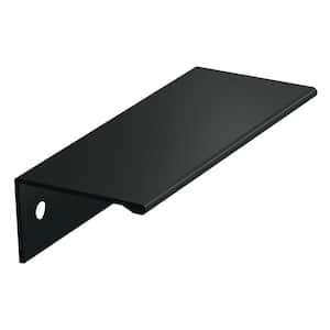 Edge Pull Collection 3 in (76 mm) Matte Black Drawer Pull