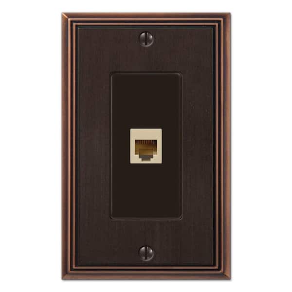 Creative Accents Bronze 1-Gang Wall Plate