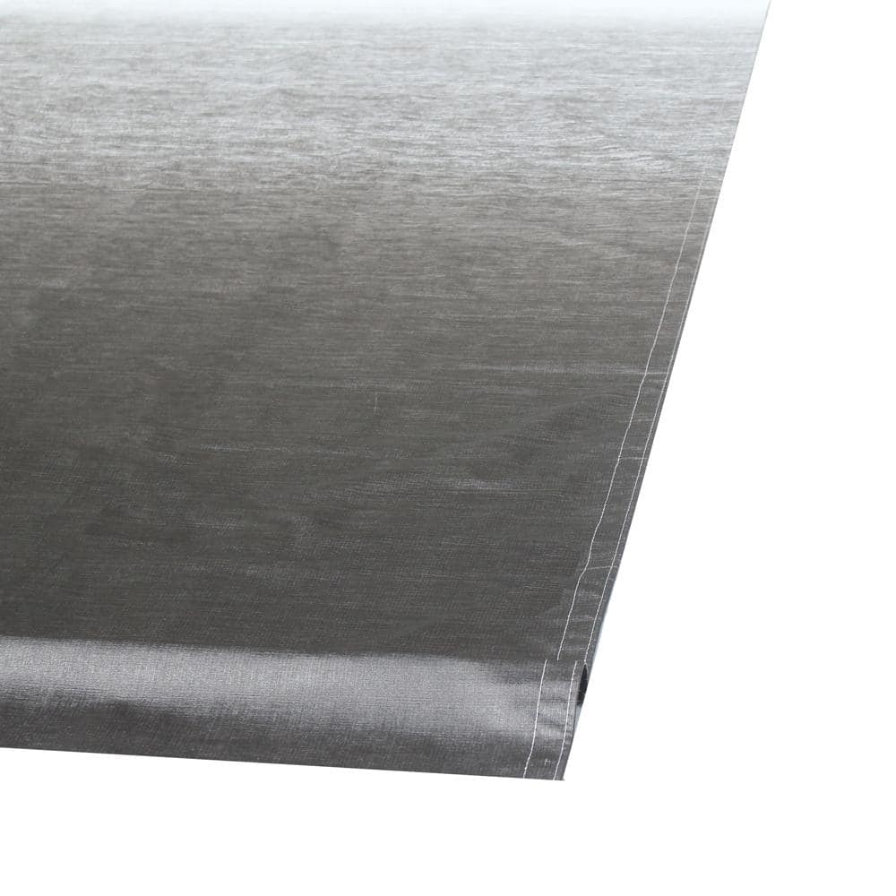 Black Fade Retractable RV and Patio Awning 10' x 8'