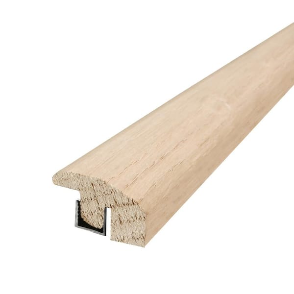 36" UNFINISHED HARDWOOD TRANS TILE/CARPET W/ANCHORS & SCREWS