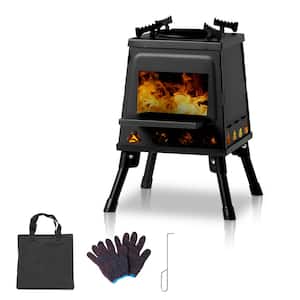 Medium Ultra Light-Weight Portable Camping Stove Fire Pit with Carry Case