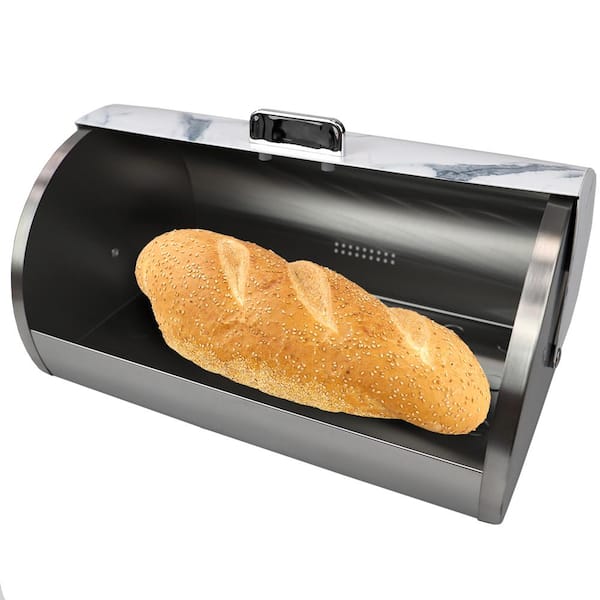 Hemoton Box Bread Box Bread Crisper Countertop Bread Bin Loaf