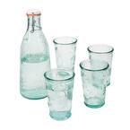 French Home Recycled Glass Set of a 10 oz. and 33 oz. Storage Jar GRP319 -  The Home Depot