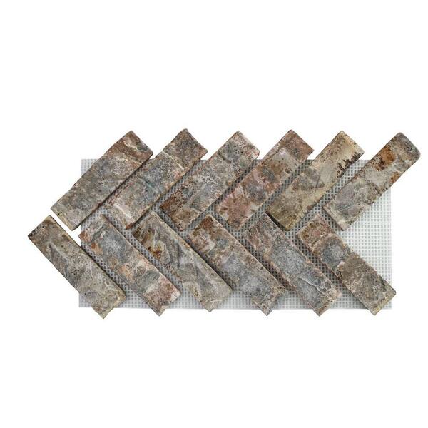 Old Mill Brick Seaside 4.25 in. x 30 in. x 15 in. Clay