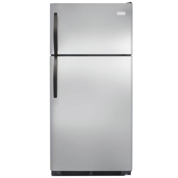 Frigidaire 15 cu. ft. Top Freezer Refrigerator in Stainless Steel, ENERGY STAR