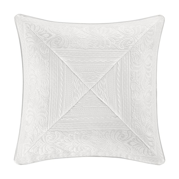 Unbranded Belize White Polyester Euro Sham