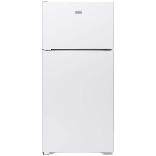 Hotpoint 15.6 cu. ft. Top Freezer Refrigerator in White