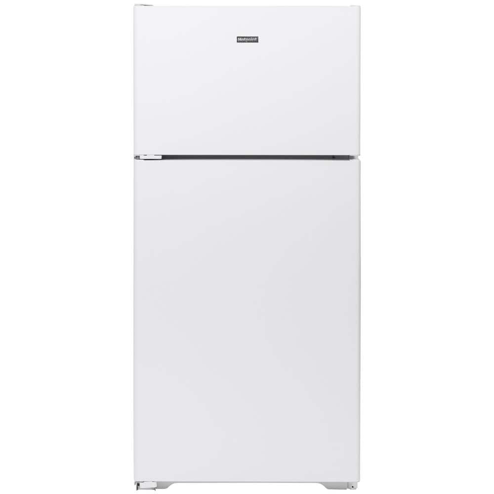 Hotpoint 15.6 cu. ft. Top Freezer Refrigerator in White