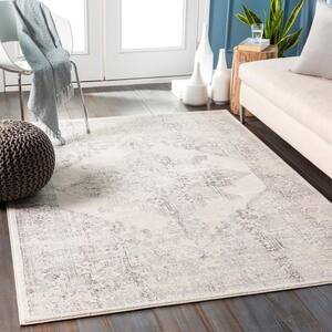 Saray Ivory 6 ft. 7 in. x 9 ft. Area Rug