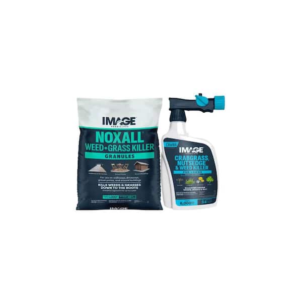 24 oz. Crabgrass, Nutsedge, Weed Killer and 10 lb. Vegetation Killer Granules Combo