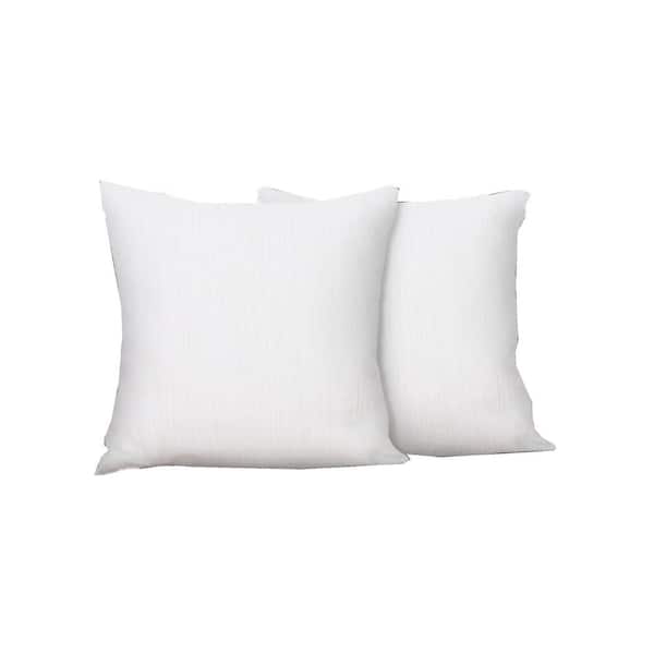 Pack of 2 Plain Velvet Cushion Covers Natural