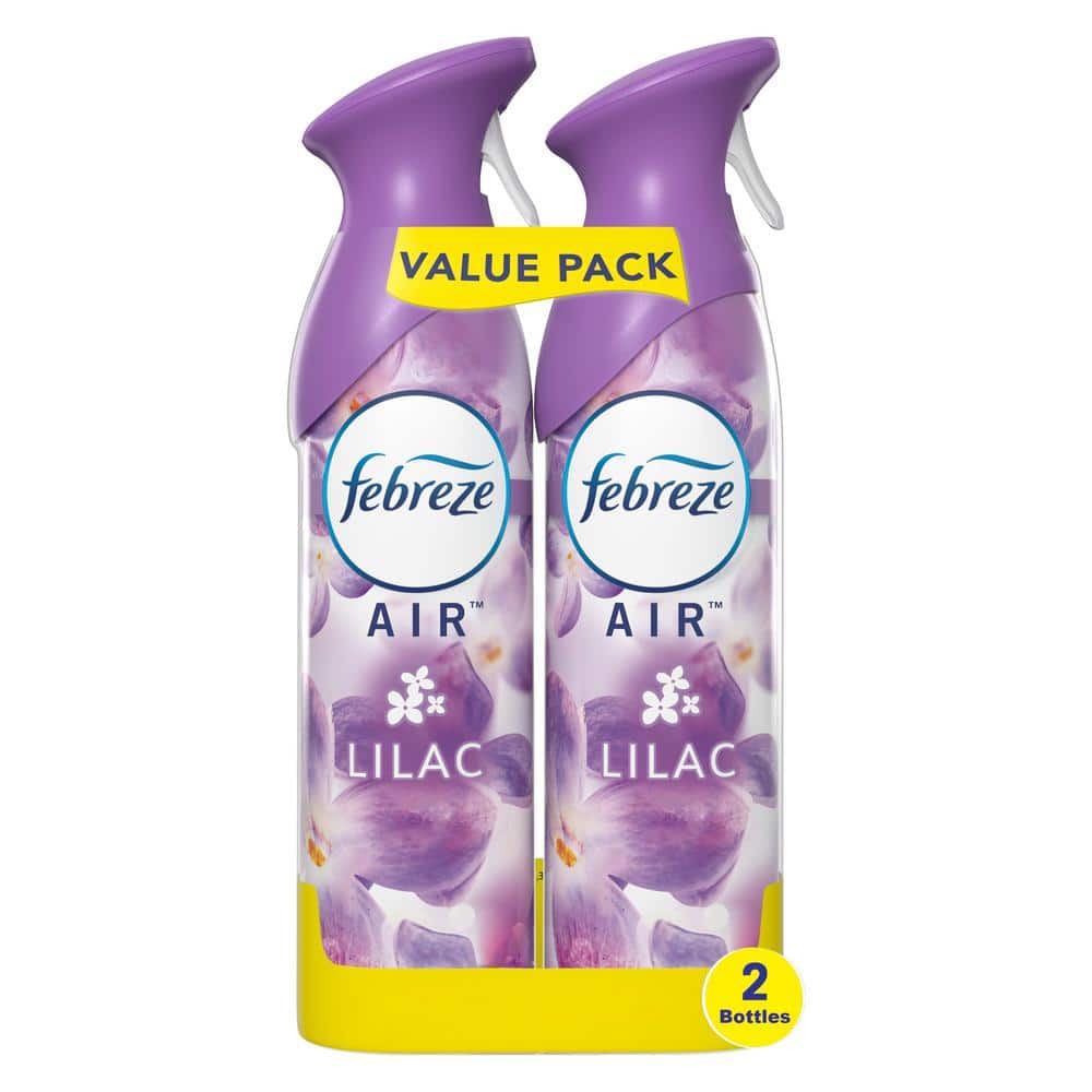 Febreze Air Effects 8.8 oz. Lilac Scent Air Freshener Spray (2-Pack)  003077200043 - The Home Depot