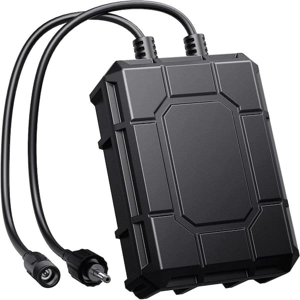 Solar Water Pump Battery Backup 2600mAh Rechargeable Pack for 25-Watt/30-Watt/35-Watt/45-Watt Solar Fountain Pump Kit
