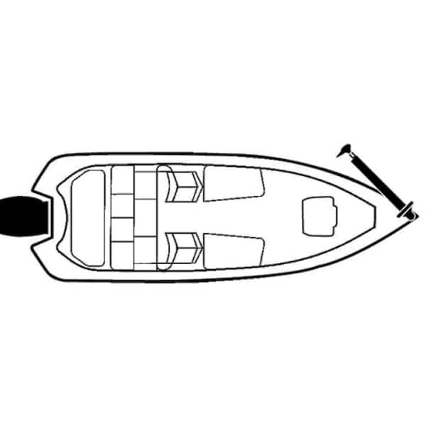 Carver Flex-Fit Pro Polyester Size 3 Boat Cover f/Fish & Ski Boats