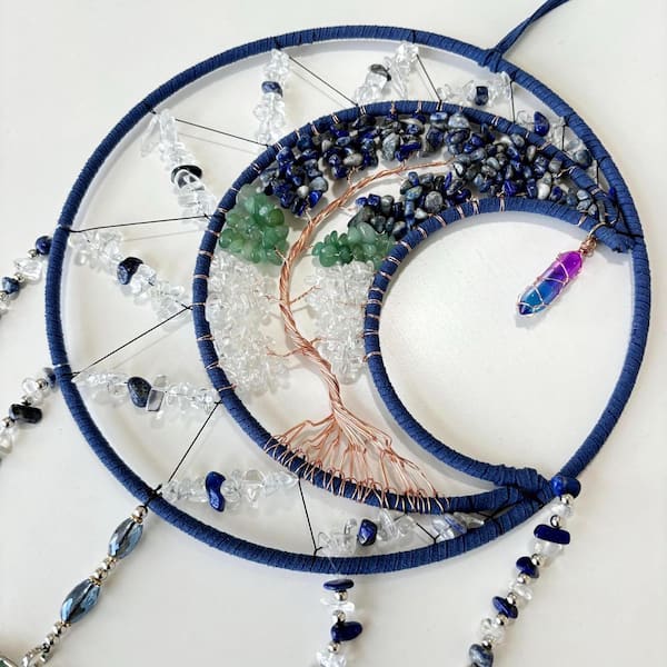 Crazy Agaat Toren - - Natuurlijk - Edelsteen - Sparklin Moon