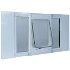 Ideal pet products aluminum sash window pet clearance door