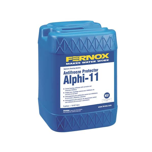 FERNOX 5 Gal. ALPHI-11 Central Heating System Anti-Freeze Protector