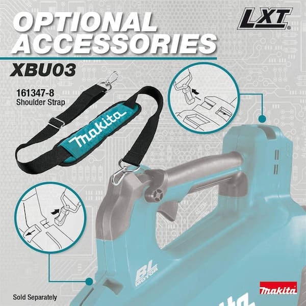 Makita 116 MPH 459 CFM 18V LXT Lithium-Ion Brushless