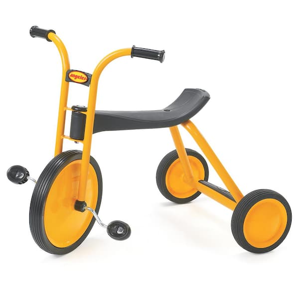 CHILDREN'S FACTORY 14.5 in. MyRider Maxi Power-Coated Steel Kids Tricycle Ride, Yellow