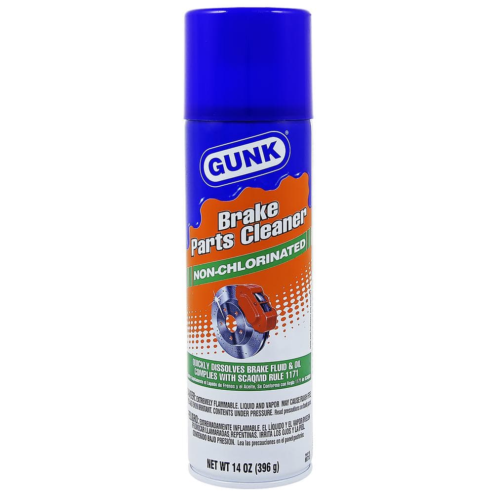 GUNK 14 oz. NonChlorinated Brake Cleaner M710/6 The Home Depot