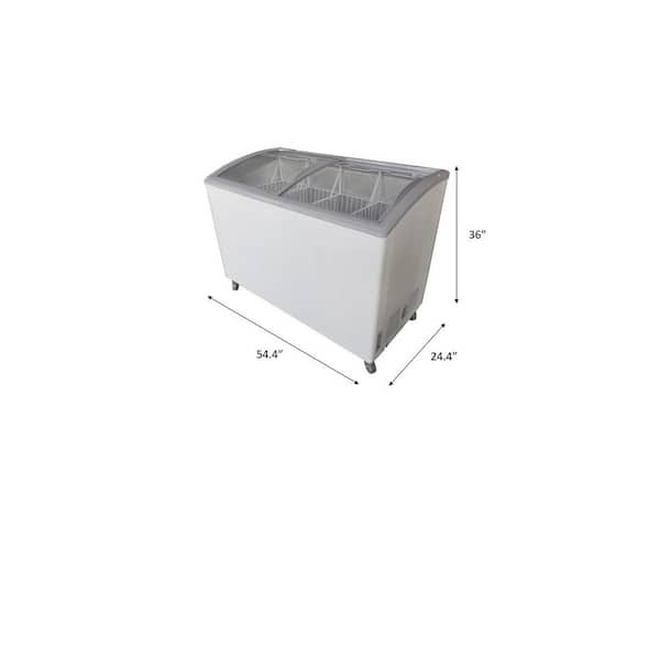 MWF9010GR Solid Top Chest Freezer, 10 Cu Ft Dim.: 40-1/2 W