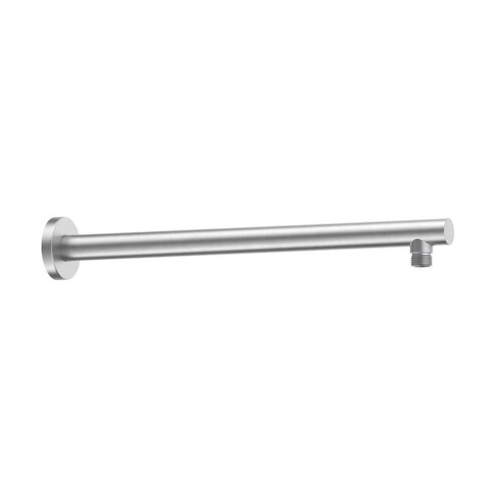 16 in. Wall Mounted Stainless Steel Shower Arm in Brushed Nickel (1-Pack) price history on PriceWatchPro