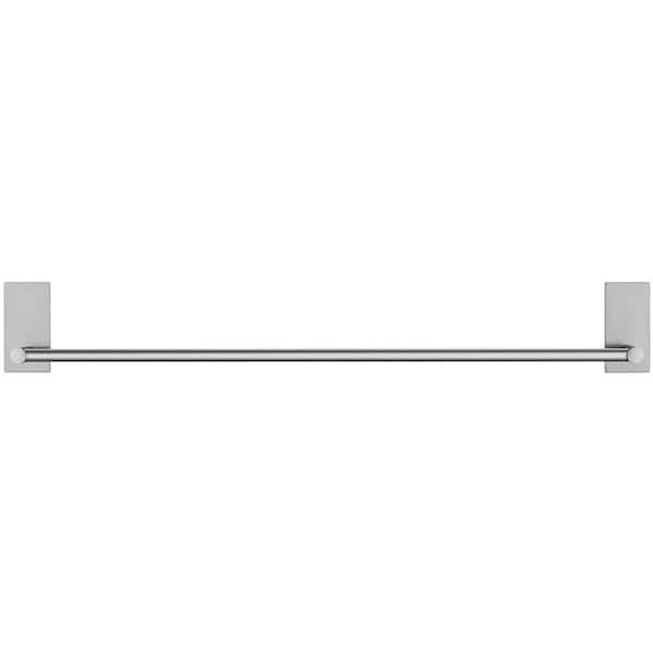 ACEHOOM Bathroom 24-Inch Wall Mount No Drill Adhesive Towel Bar in Brushed Steel