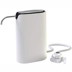 Smart Tap Faucet Mounted Water Filtration System in White