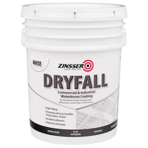 5 gal. Waterbourne Dry Fall White Coating