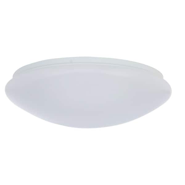 Commercial Electric Ceiling Light 14 Inch Flush Mount Low-Profile Integrated LED 