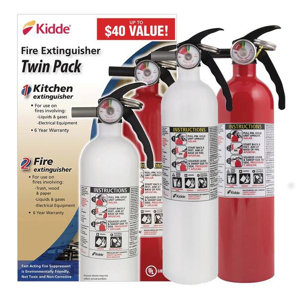 Have A Question About Kidde 10 Year Worry Free Home Fire Safety Kit 10 Year Battery Smoke Co Detector With Voice Alarm Fire Extinguisher Pg 2 The Home Depot