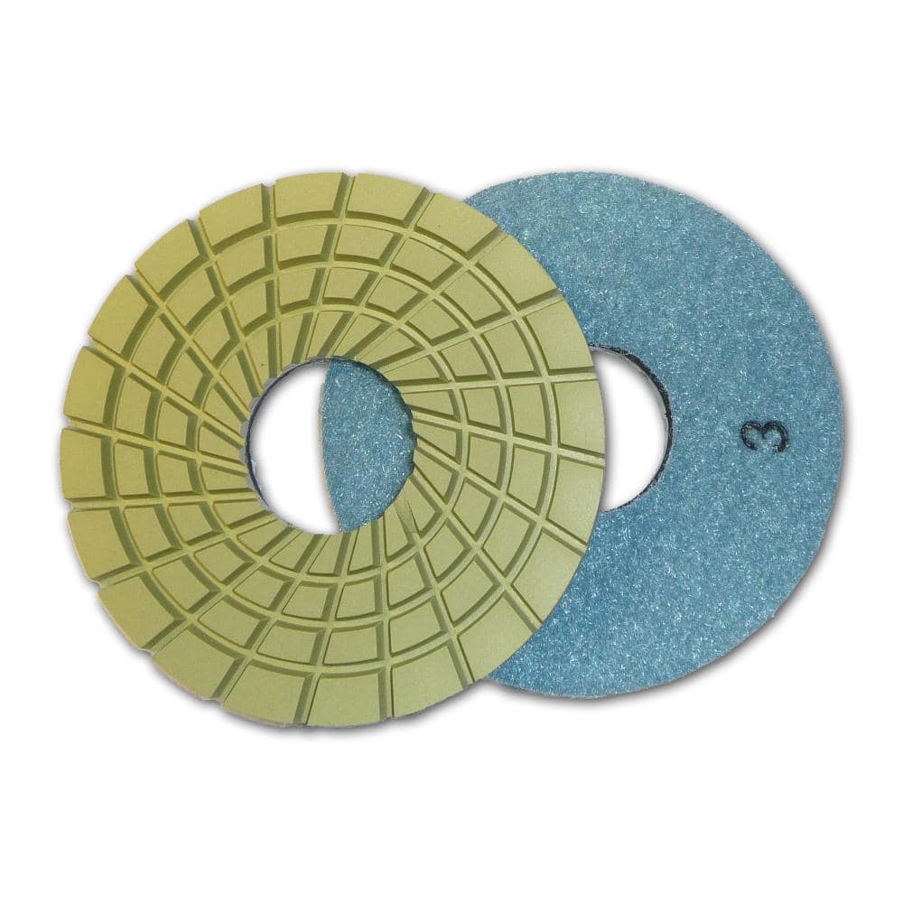  5 in. Con-Shine 5-Step Dry Diamond Polishing Pads Step 3