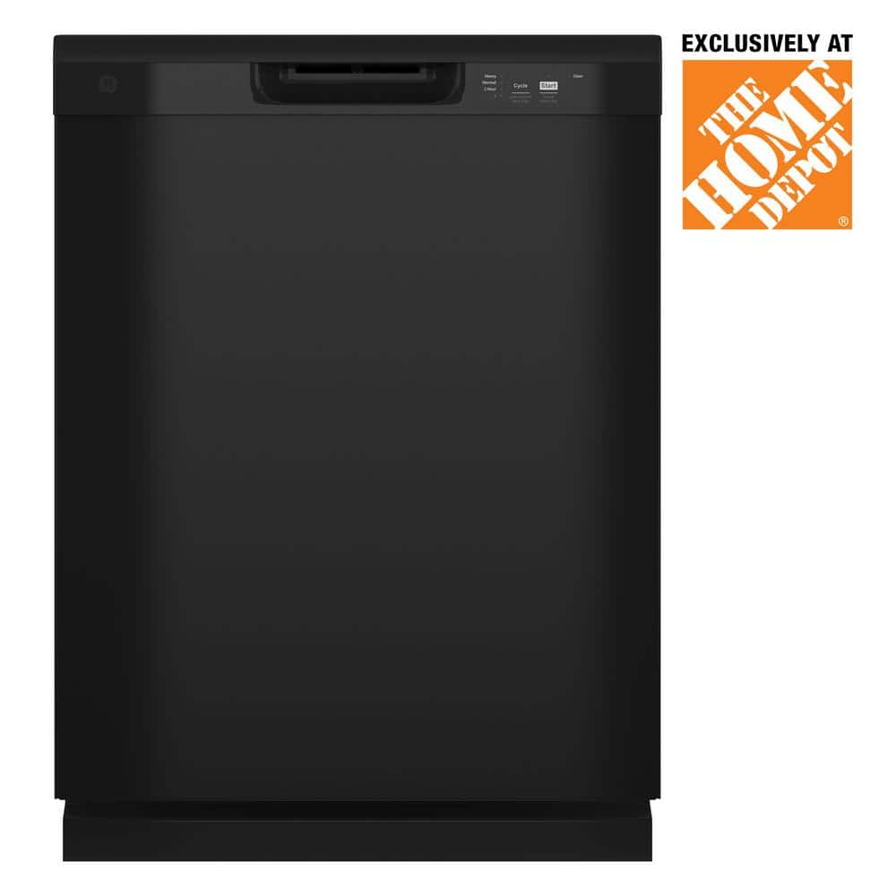 24 in. Built-In Tall Tub Front Control Black Dishwasher with 60 dBA, ENERGY STAR